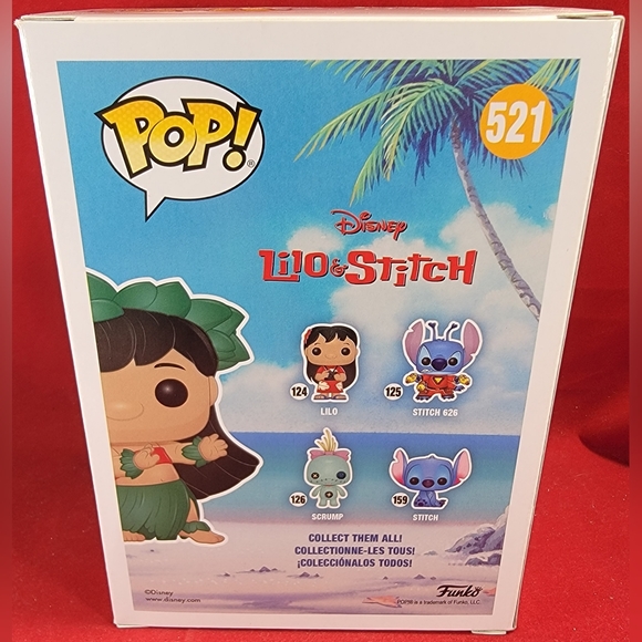 Hula Lilo hot topic exclusive funko # 521 (nib) - Picture 7 of 7